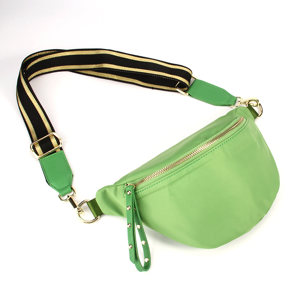 Green on sale fanny pack