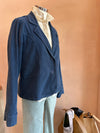 BLUEBERRY ITALIA - Fine Cord Blazer Navy