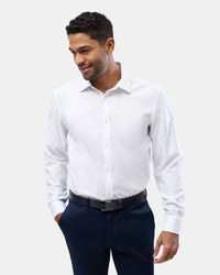 Brooksfield - Premium Cotton Shirt White