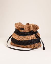 Gaimo - Frun Raffia Crossbody Bag