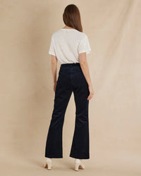 Amelius - Flavie Corduroy Flared Pant Navy