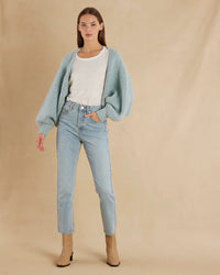 Amelius - Lola Mohair Bolero  Duckegg Blue