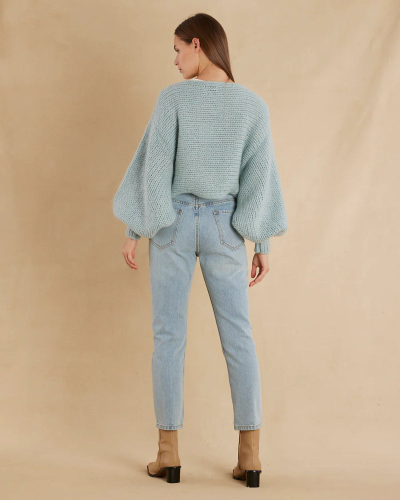 Amelius - Lola Mohair Bolero  Duckegg Blue