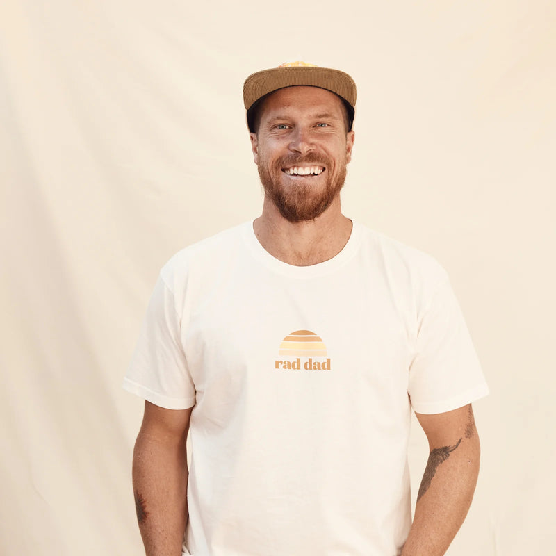 Banabae - Rad Dad Classic Tee Organic Cotton Natural