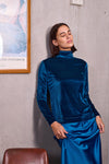 Barry Made - Caroline Skivvy Sapphire Blue