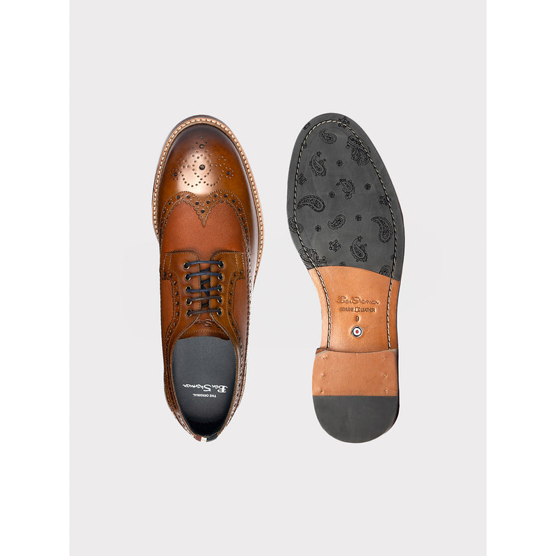 Ben Sherman - Archie Brogue - Tan