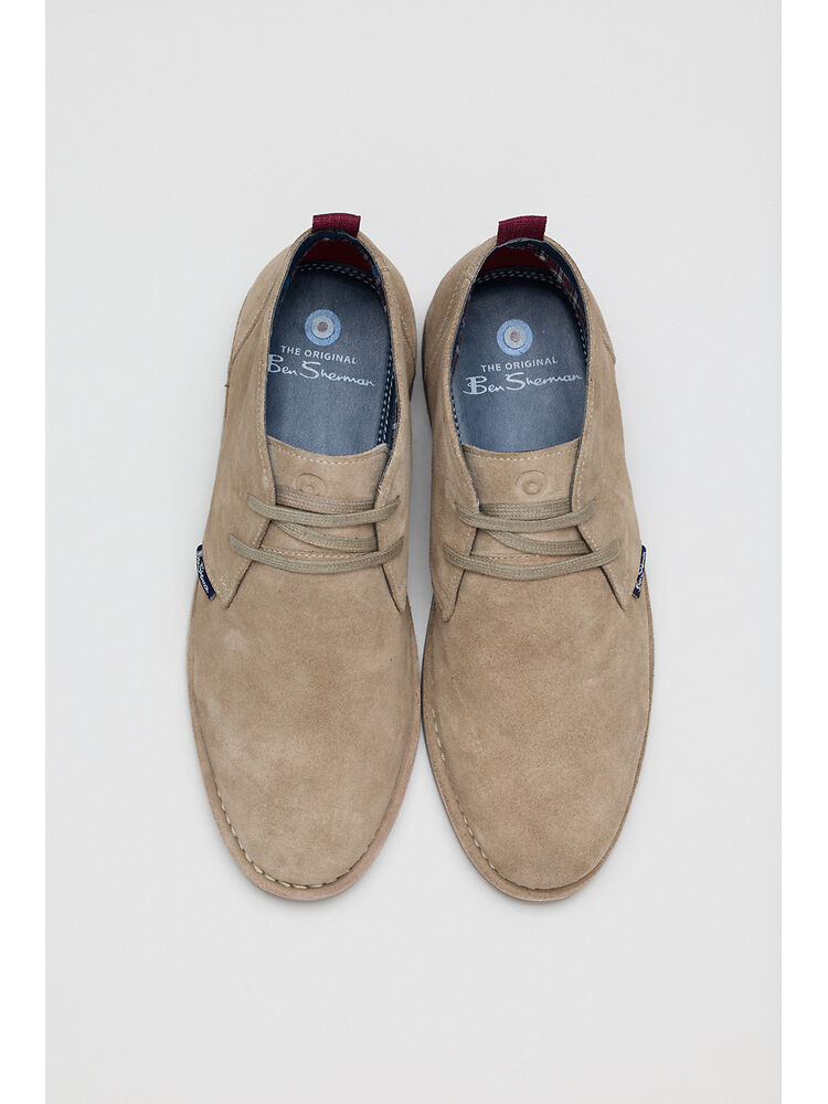 Ben sherman desert boots sand online