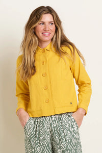 Brakeburn - Mustard Linen Casual Jacket