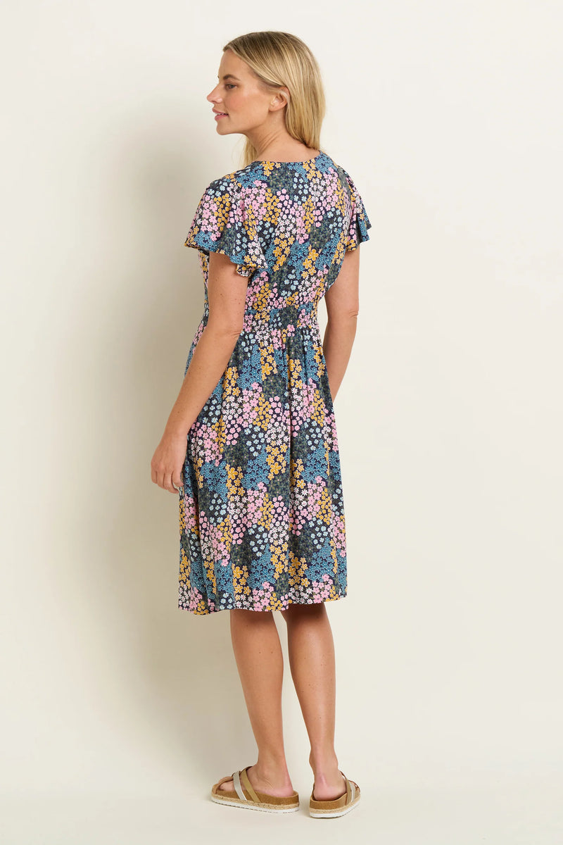 Brakeburn - Wildflower Meadow Wrap Dress