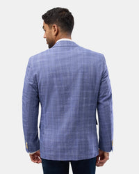 Brooksfield - Subtle Blue Check Blazer