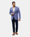 Brooksfield - Subtle Blue Check Blazer