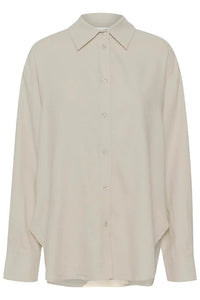 Gestuz - Liza Linen Shirt Ancient Scroll