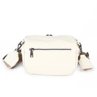 Hi Ho - Obsessed Crossbody Bag in Off White/Gunmetal