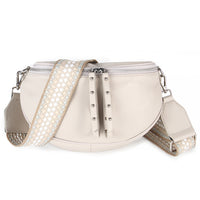 Hi Ho - Obsessed Crossbody Bag in Sand/Silver