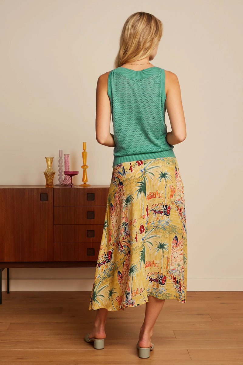 King Louie - Judy Skirt Serafini Tuscan Yellow