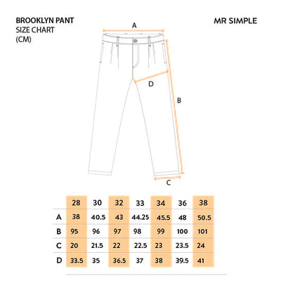 MR SIMPLE - Brooklyn Linen Pant Natural