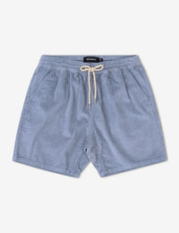 Mr Simple - Burbank Cord Short Mauve/ Light Blue