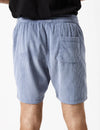 Mr Simple - Burbank Cord Short Mauve/ Light Blue