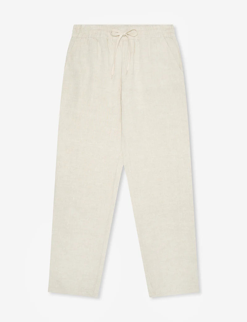 MR SIMPLE - Burbank Linen Pant Natural