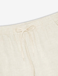 MR SIMPLE - Burbank Linen Pant Natural