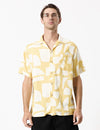 MR SIMPLE - Cuban Short Sleeve Shirt Sunburst