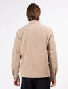 Mr Simple - Quilted Cord Jacket Stone