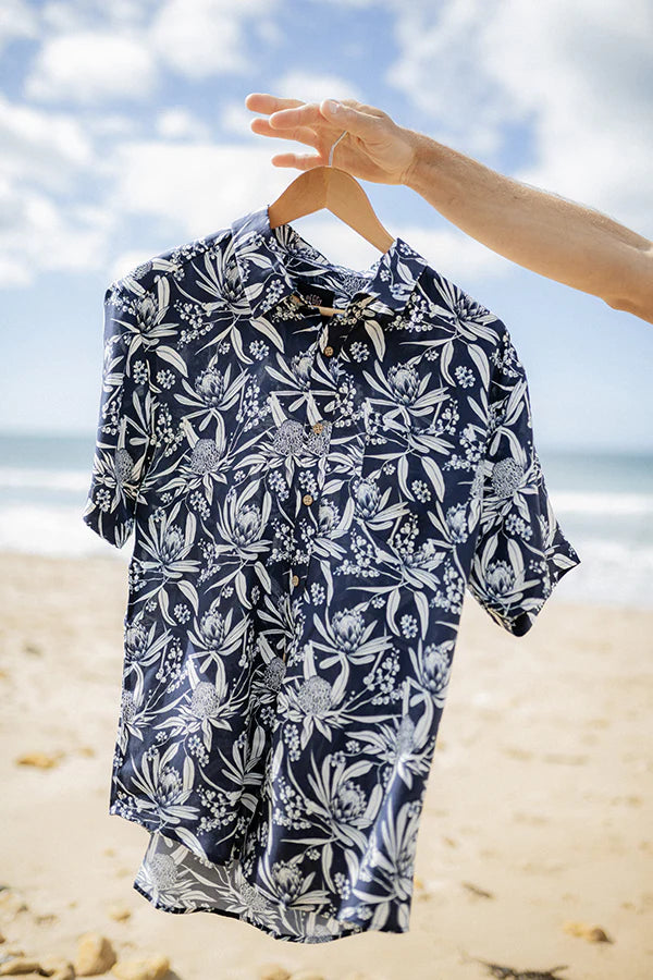 Peggy and Finn - Natives SS Shirt Navy