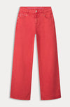 POM Amsterdam - Wide Leg Jeans Baked Red