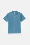 Rhythm - Classic Linen Short Sleeve Shirt Mineral Blue