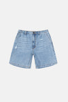 Rhythm - Subtle Distress Short Denim Blue