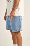 Rhythm - Subtle Distress Short Denim Blue