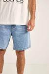 Rhythm - Subtle Distress Short Denim Blue