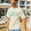 Skwosh Club - Happy Chappy Tee Ecru