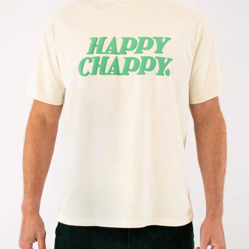 Skwosh Club - Happy Chappy Tee Ecru