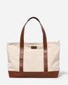 STITCH AND HIDE - Shopper Classic Natural (with zip)