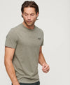 Superdry- Essential Logo Tee Ash Olive Marle