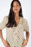 Traffic People - Printed Blouse Short Sleeve