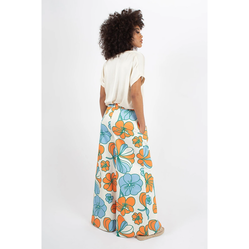 Traffic People - Palazzo Pant Retro Floral