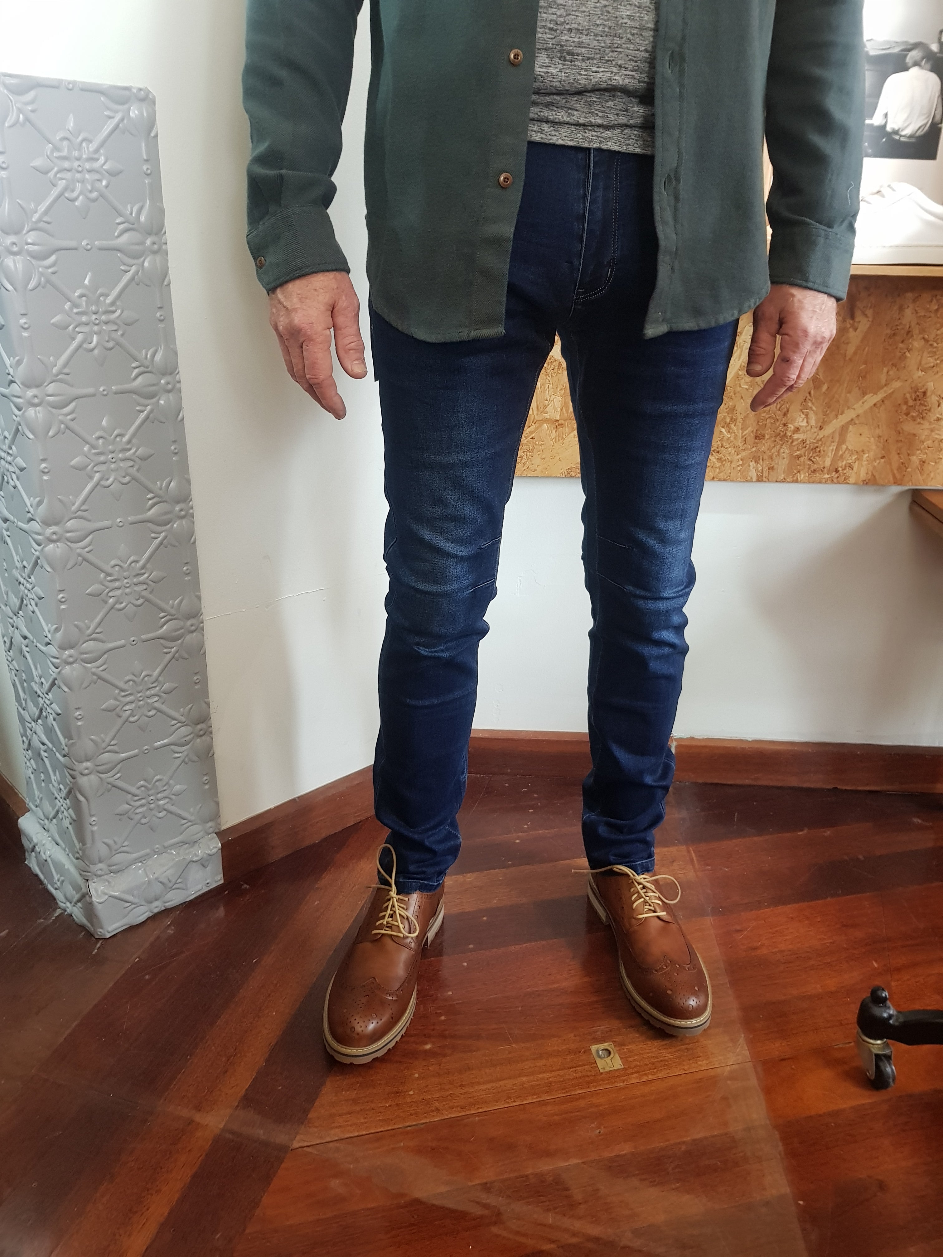 Archer Oxford Jean in Prussian Blue byhunterminx