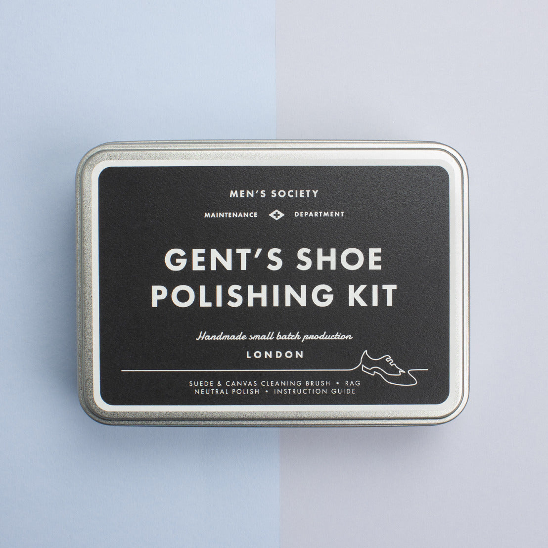 Shoe hot sale cleaning tin