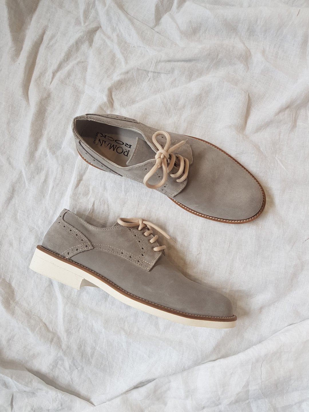 Grey on sale suede derby